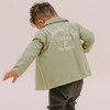 Embroidery Worker Jacket, Sage Green - Jackets - 2