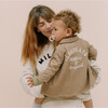 Embroidery Worker Jacket, Chocolate - Jackets - 2 - thumbnail