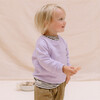 Claude Organic Children's Sweater, Lilac - Sweatshirts - 2