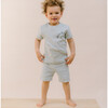 Waffle Tee, Soft Grey - Shorts - 3