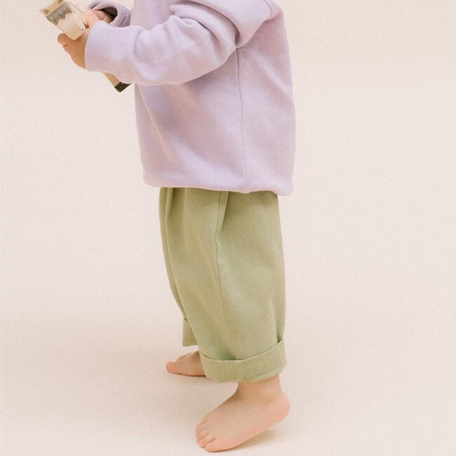 Relaxed Trouser, Sage Green - Pants - 4