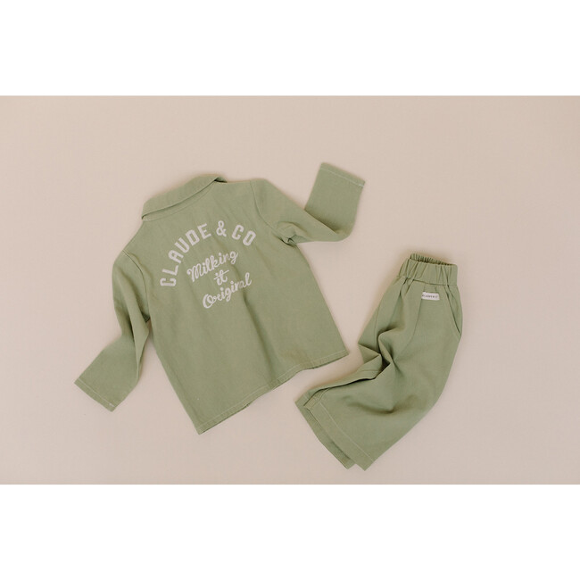 Relaxed Trouser, Sage Green - Pants - 5