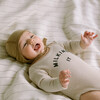 Milking It® Ribbed Bodysuit, Organic Oat - Onesies - 2