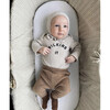 Milking It® Ribbed Bodysuit, Organic Oat - Onesies - 5