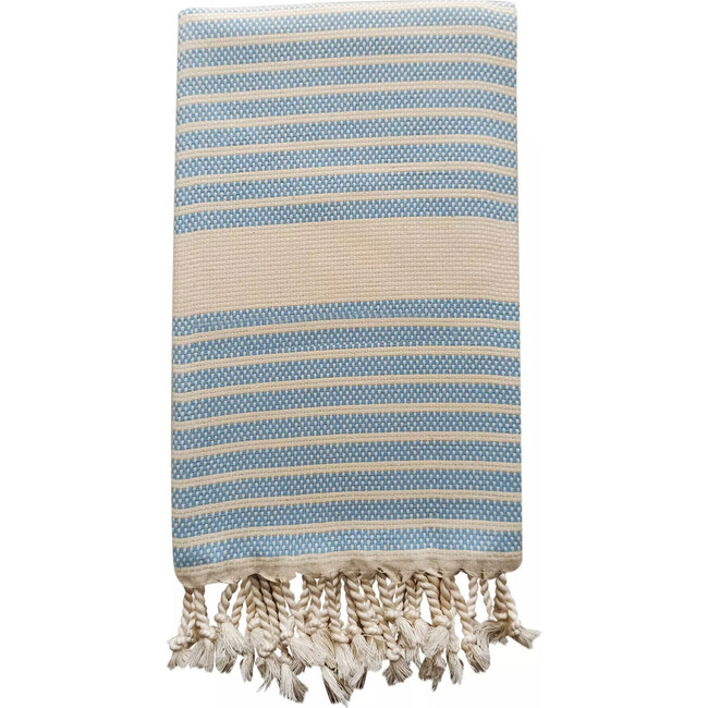Bodrum Baby Beach Towel, Blue - Towels - 1