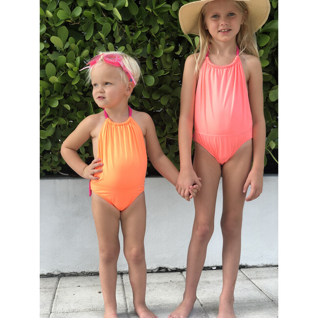 Yasmine One Piece, Orange Purple - One Pieces - 2