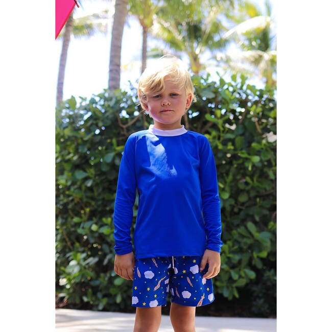 Alexander Rash Guard, Cobalt Blue - Rash Guards - 2