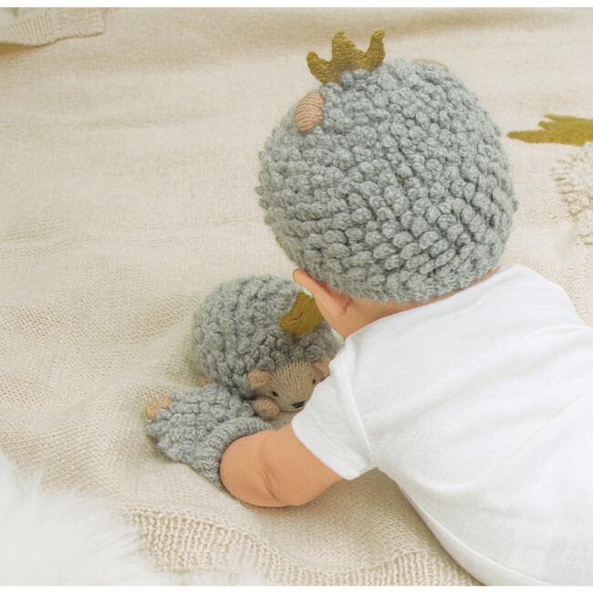 Haley The Hedgehog Toy, Grey and Natural - Plush - 2