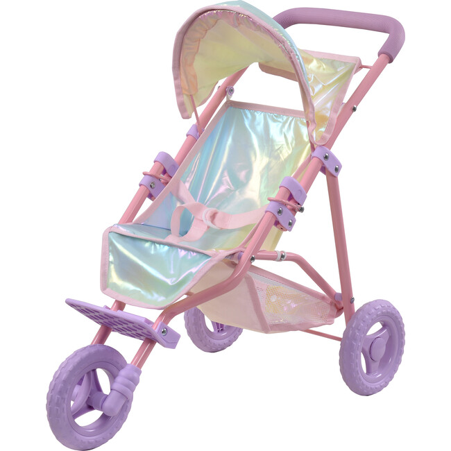 Olivia's Little World - Magical Dreamland Baby Doll Jogging Stroller, Iridescent