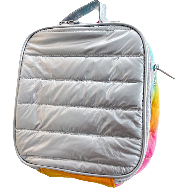 Quilted Lunch Bag, Silver Tie Dye - Lunchbags - 1
