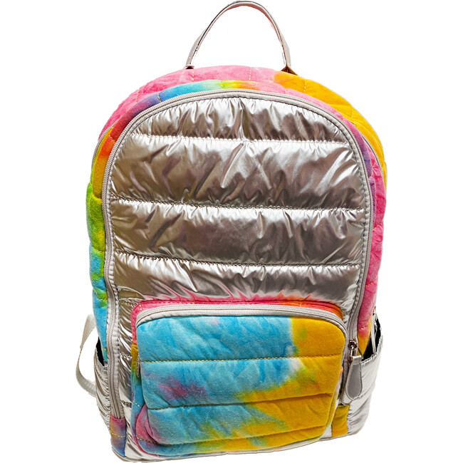 Quilted Backpack, Tie Dye Bari Lynn Bags
