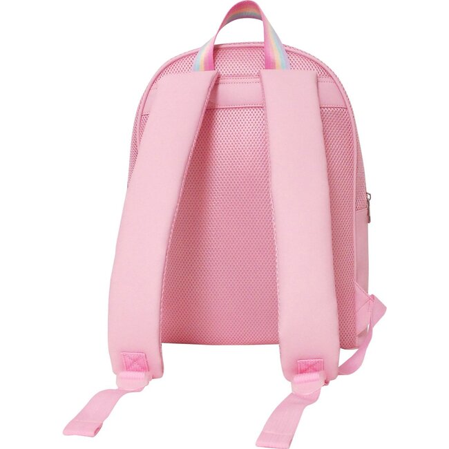 Miss Bella Flower Crown Backpack and Lunch Bag Set, Pink - Backpacks - 5
