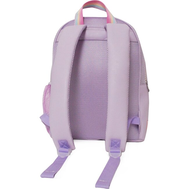 Miss Gwen Rainbow Butterfly Crown Backpack and Lunch Bag Set, Lavender ...