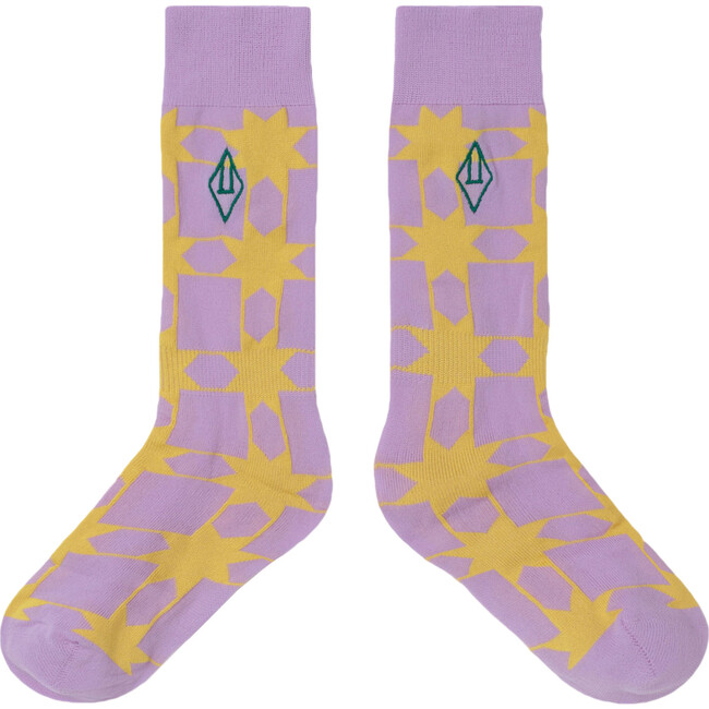 Hen Socks, Purple Logo