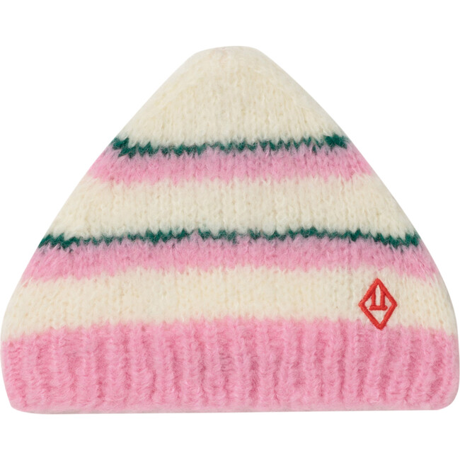 Stripes Pony Hat, Pink Logo