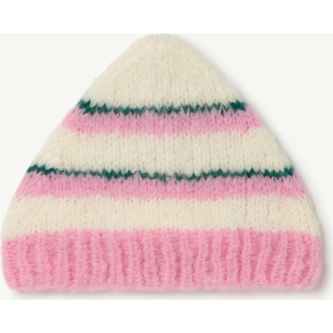 Stripes Pony Hat, Pink Logo