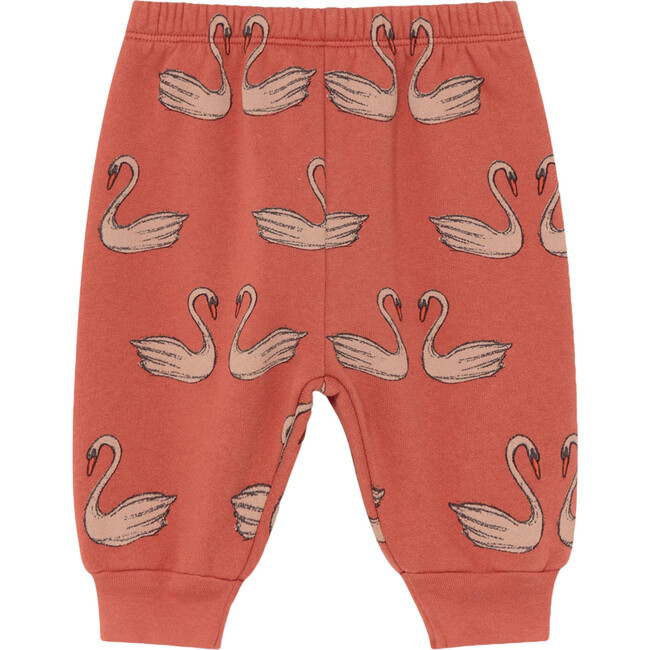 Dromedary Baby Trousers, Red Swans