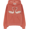 Beaver Sweatshirt, Red Swans - Sweatshirts - 1 - thumbnail