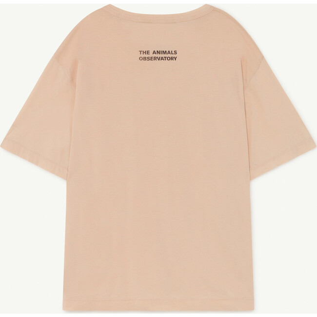 Rooster Oversize T-Shirt, Soft Pink Poseidon - T-Shirts - 3