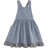 Backyard Apron Dress, Flint Stone - Dresses - 1 - thumbnail