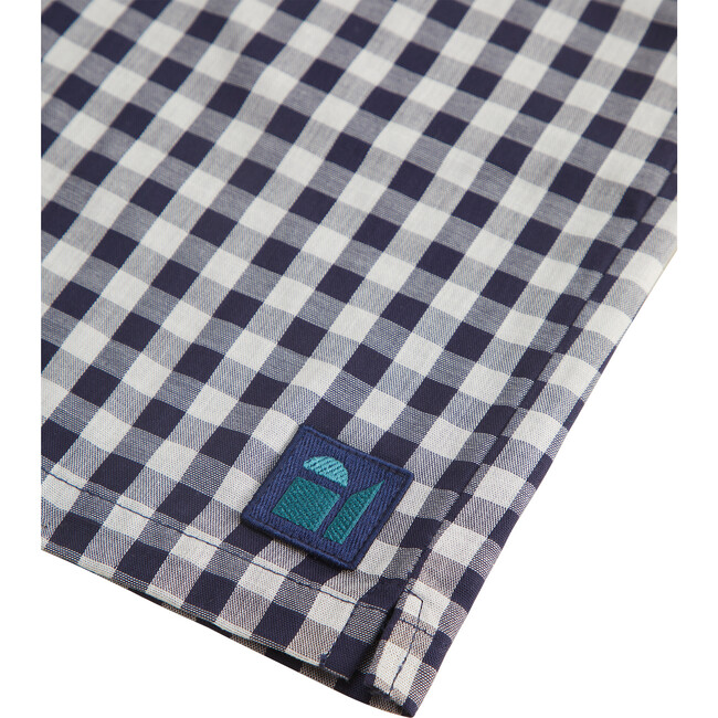 Shorts, Navy Gingham - Shorts - 5