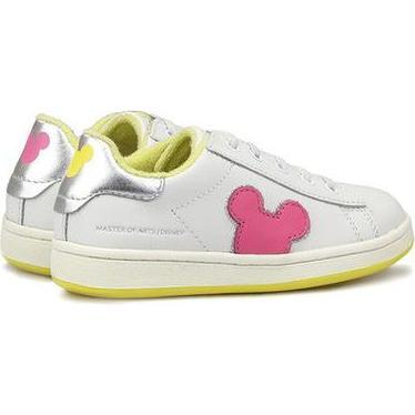 Lemon Mickey Sneakers, White