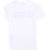 Embroidered Logo T-Shirt, White - Tees - 2