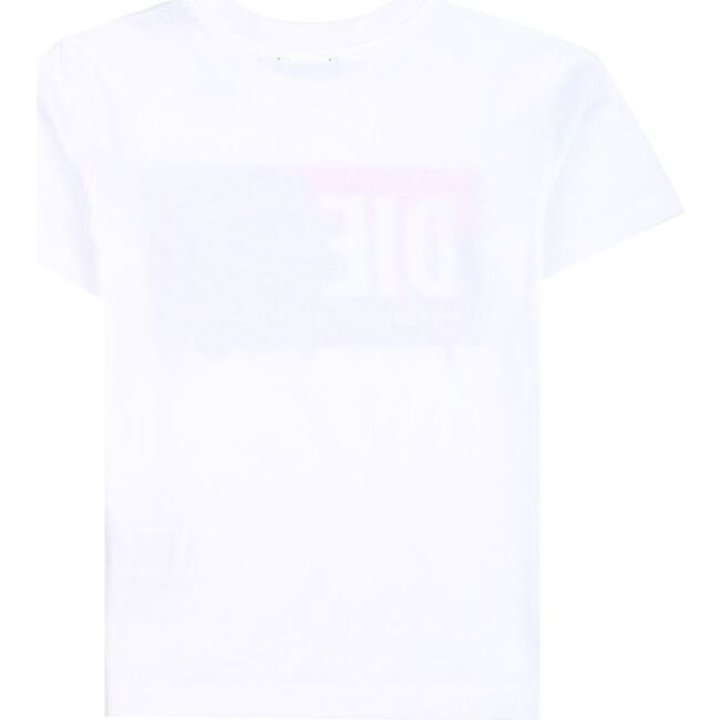 Drip Logo T-Shirt, White