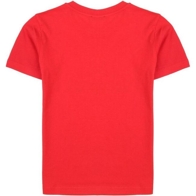 Drip Logo T-Shirt, Red