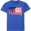 Drip Logo T-Shirt, Blue - Tees - 1 - thumbnail