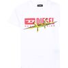 Barbed Wire Logo T-Shirt, White - Tees - 1 - thumbnail