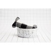 Splash Dog Bowl Bowl, Black and White - Pet Bowls & Feeders - 2