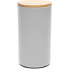 Simple Solid Dog Treat Jar, Light Grey - Pet Bowls & Feeders - 1 - thumbnail