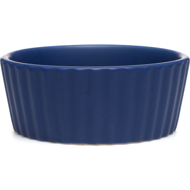 Ripple Dog Bowl, Royal Blue - Pet Bowls & Feeders - 1