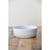 Sketched Wave Dog Bowl, Multi - Pet Bowls & Feeders - 3