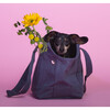 Canvas Dog Bag Carrier Tote, Navy - Pet Carriers & Totes - 3 - thumbnail