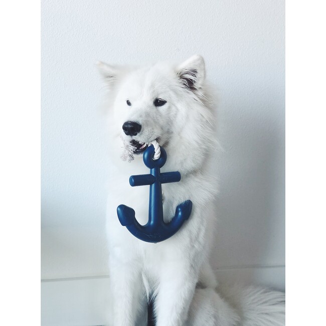 Anchors Aweigh Dog Toy, Navy - Pet Toys - 2