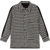 Gingham Shirt, Black Check - Shirts - 1 - thumbnail