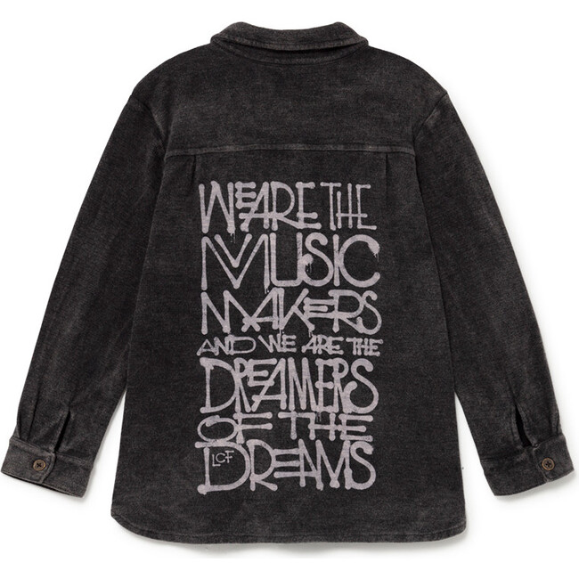 Soft Stonewash Shirt, Faded Black - Shirts - 2