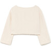 Quilt & Stitch Crop Top, Cream - Tees - 2