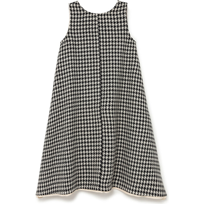 Mod Dress, Black Hounds Tooth - Dresses - 2