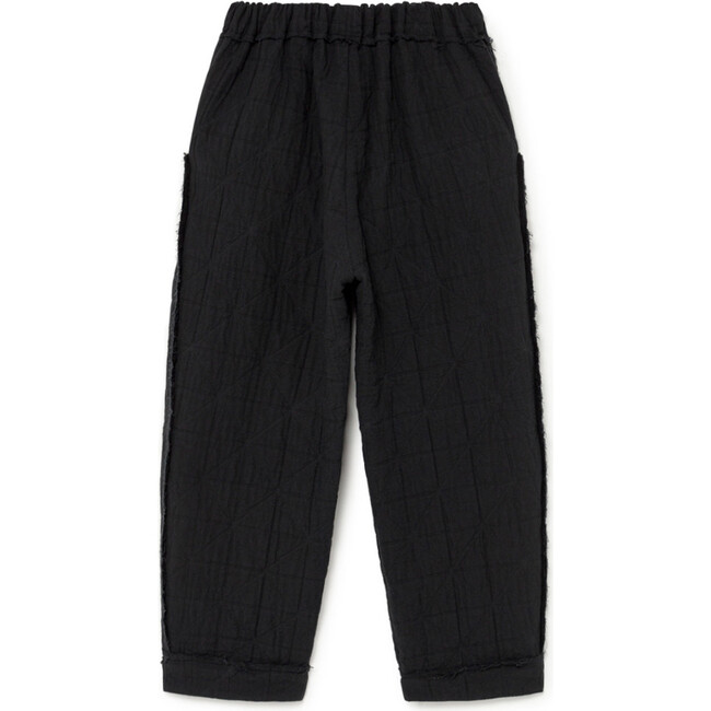 Quilt & Stitch Pants, Black