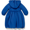 Quilted Street Balloon Coat, Blue Klein - Coats - 2 - thumbnail