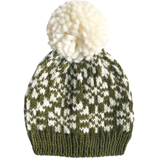 Snowfall Hat, Olive