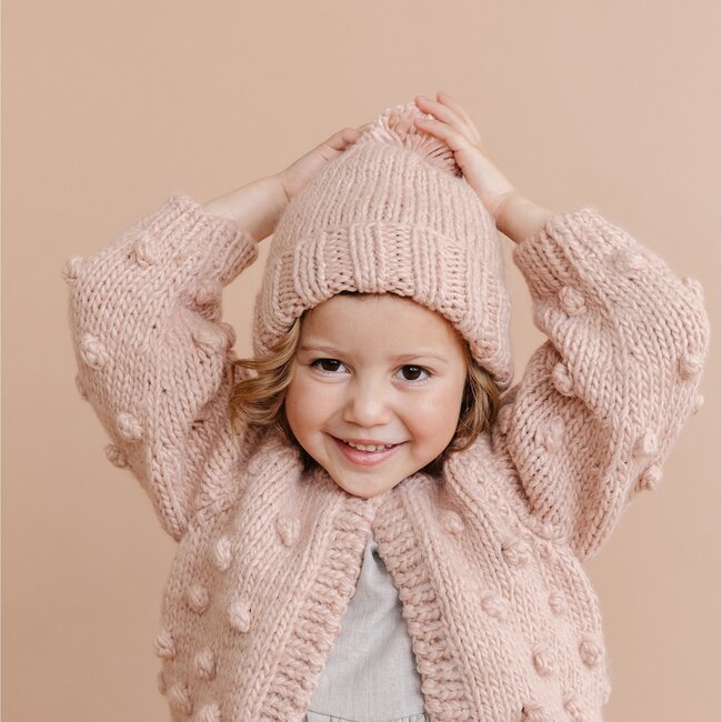 Classic Pom Hat, Blush - Hats - 4
