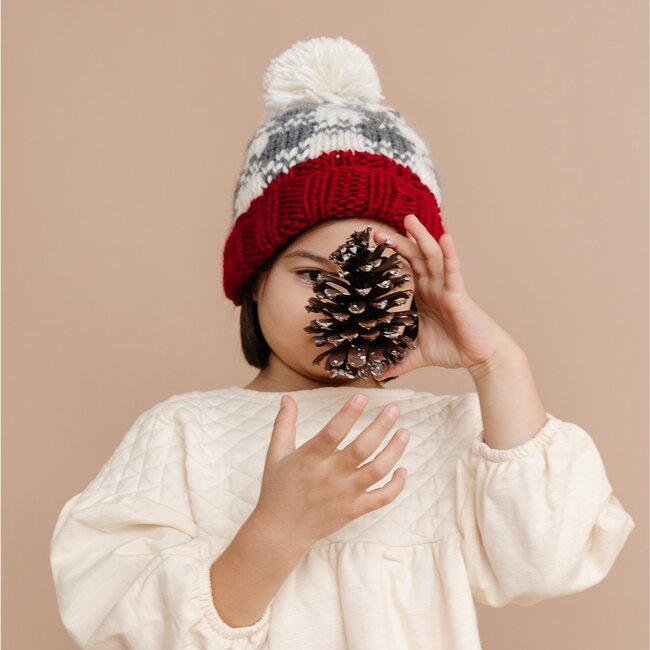 Buffalo Check Hat, Red - Hats - 2