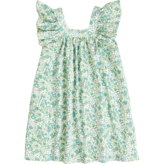 Victoria Dress, Kensington Floral Ivy - Dresses - 1