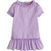 Samantha Dress, Purple Polka Dot - Dresses - 1 - thumbnail