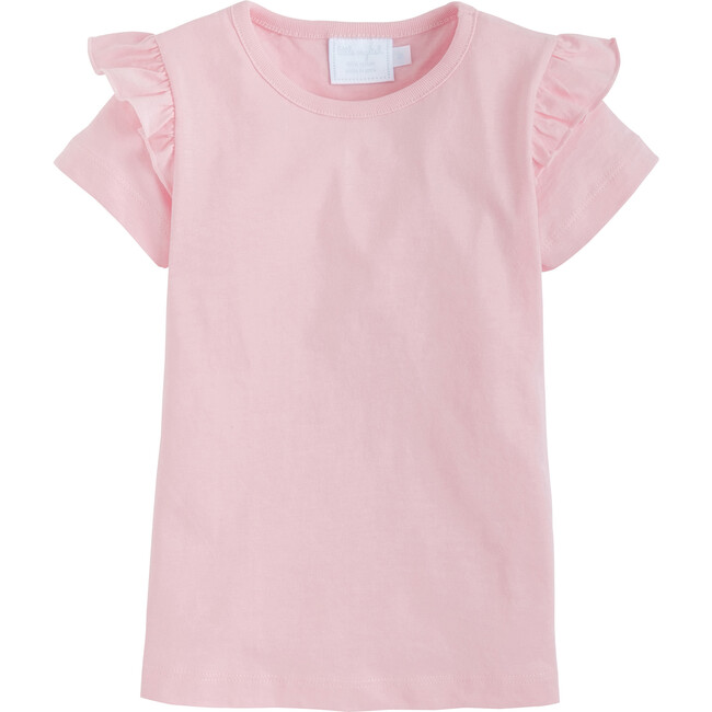 Cap Angel Sleeve Tee, Light Pink - Shirts - 1