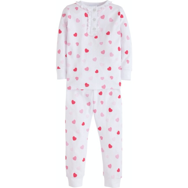 Printed Pajamas, Hearts - Pajamas - 1